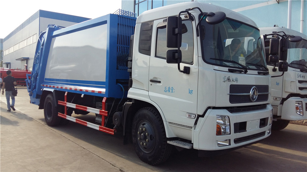 東風(fēng)天錦12方壓縮垃圾車(chē)