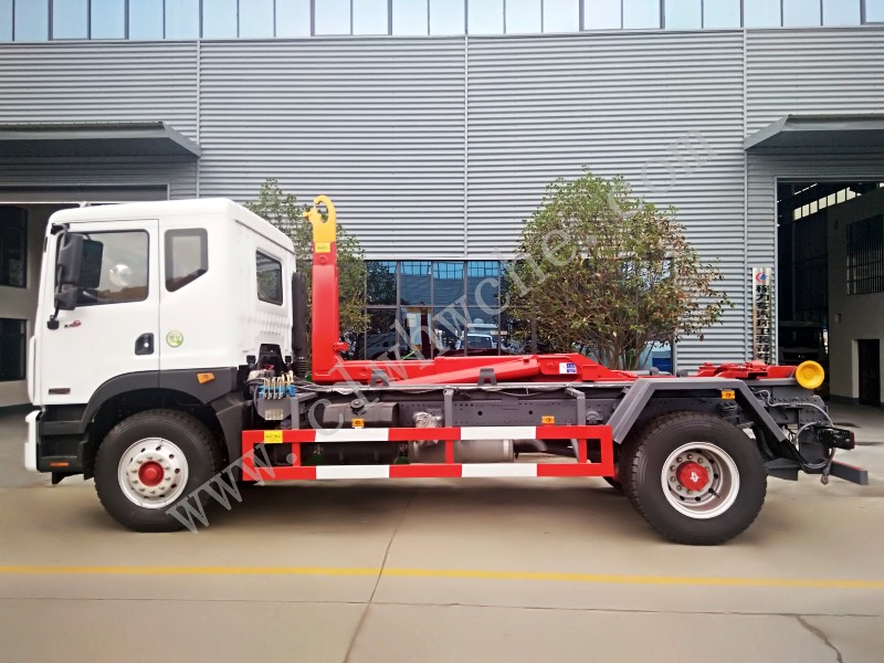 東風(fēng)D9勾臂垃圾車(chē)價(jià)格 12-15噸勾臂垃圾車(chē)報(bào)價(jià) 國(guó)六勾臂垃圾車(chē)廠家