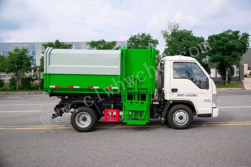 5方掛桶垃圾車價(jià)格 福田5方掛桶垃圾車廠家 福田掛桶垃圾車報(bào)價(jià)