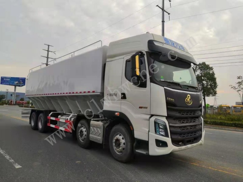 柳汽前四后八40方散裝飼料運(yùn)輸車  價(jià)格  報(bào)價(jià) 廠家