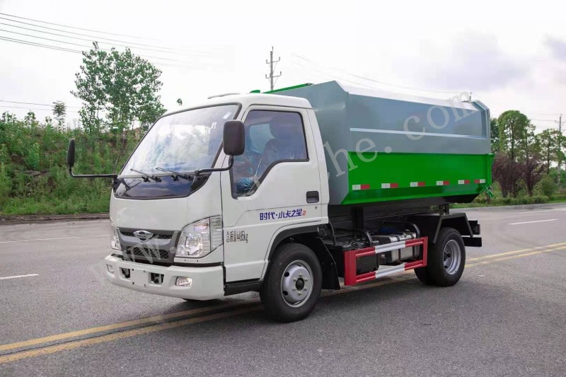 5方掛桶垃圾車價(jià)格 福田5方掛桶垃圾車廠家 福田掛桶垃圾車報(bào)價(jià)