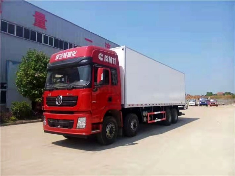 陜汽前四后八9.5米冷藏車（容積60方）  2-9.6米冷藏車價(jià)格廠家報(bào)價(jià)大全